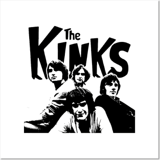 The kinks siluet Posters and Art